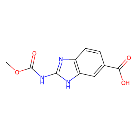 aladdin 阿拉丁 M469499 2-甲氧羰基氨基-1H-苯并咪唑-6-羧酸 65003-40-9 97%