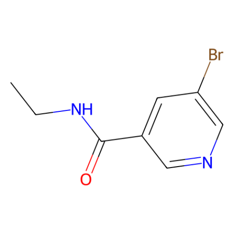 aladdin 阿拉丁 B182097 5-溴-N-乙基烟酰胺 173999-48-9 97%