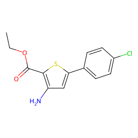 aladdin 阿拉丁 E341128 3-氨基-5-（4-氯苯基）噻吩-2-羧酸乙酯 91076-94-7 97%