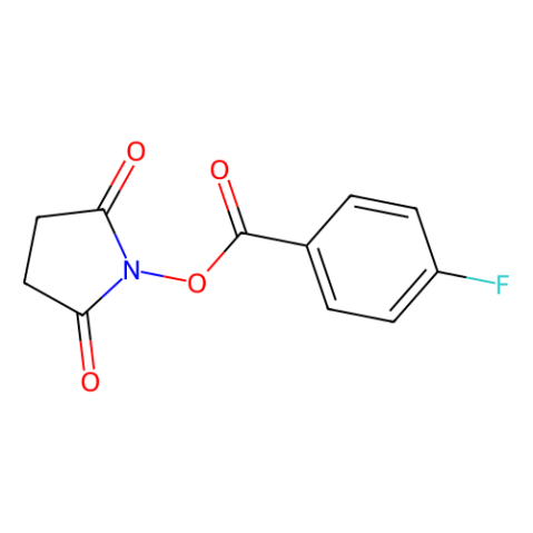 aladdin 阿拉丁 N404984 4-氟苯甲酸 N-琥珀酰亚胺酯 66134-67-6 98%