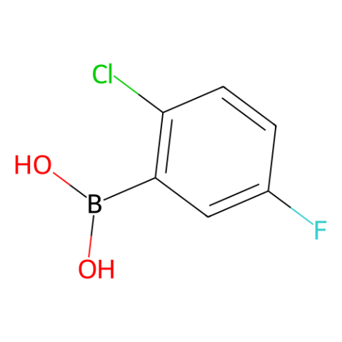 aladdin 阿拉丁 C303733 2-氯-5-氟苯硼酸 (含不同量的酸酐) 444666-39-1 98%