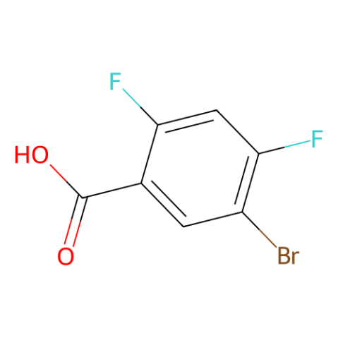aladdin 阿拉丁 B183420 5-溴-2,4-二氟苯甲酸 28314-83-2 97%