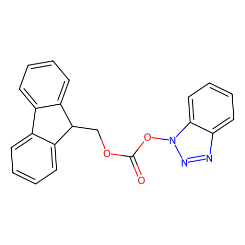 aladdin 阿拉丁 H156871 1-[(9H-芴-9-基甲氧基)羰基氧]苯并三唑 82911-71-5 >98.0%(HPLC)