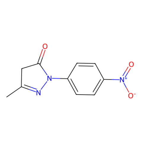 aladdin 阿拉丁 N159369 1-(4-硝基苯基)-3-甲基-5-吡唑啉酮 6402-09-1 98%