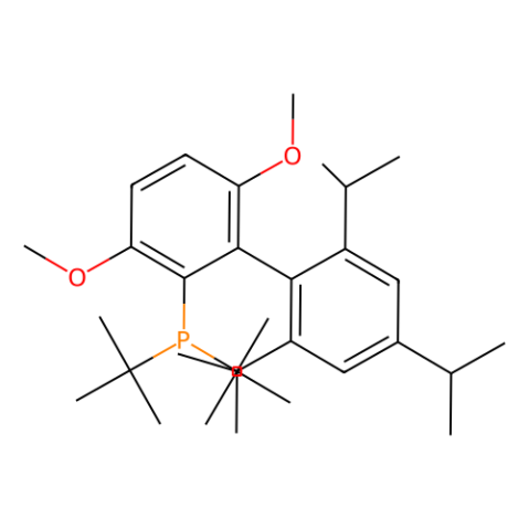 aladdin 阿拉丁 T138061 2-二叔丁基膦-2′,4′,6′-三异丙基-3,6-二甲氧基-1,1′-联苯 1160861-53-9 ≥97%