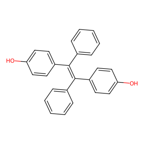aladdin 阿拉丁 B300466 4,4'-(1,2-二苯乙烯-1,2-二基)二苯酚 (顺反混合物) 68578-79-0 97%