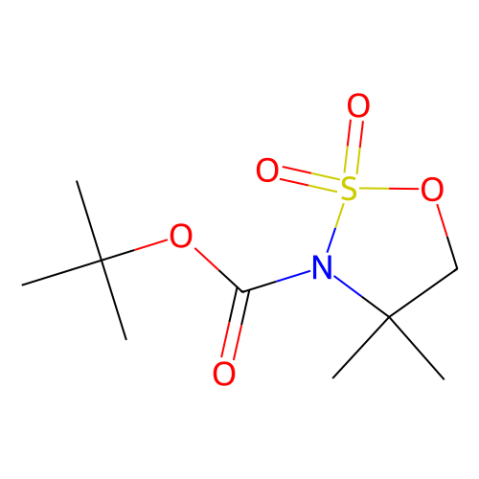 aladdin 阿拉丁 B176519 3-boc-4,4-二甲基-2,2-二氧-[1,2,3]氧杂噻唑烷 454248-55-6 97%