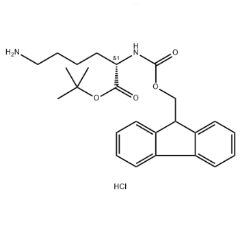 aladdin 阿拉丁 S590921 (S)-2-((((9H-芴-9-基)甲氧基)羰基)氨基)-6-氨基己酸叔丁酯盐酸盐 2413365-23-6 97%