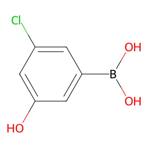 aladdin 阿拉丁 C586640 (3-氯-5-羟基苯基)硼酸(含有不等量的酸酐) 1214900-52-3 95%