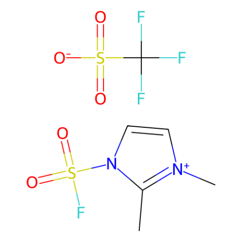 aladdin 阿拉丁 F351007 1-（氟磺酰基）-2,3-二甲基-1H-咪唑-3-三氟甲磺酸盐 2179072-33-2 95%