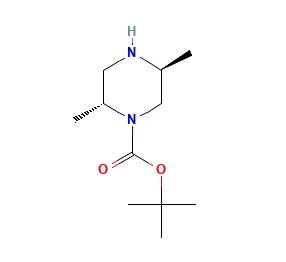 aladdin 阿拉丁 R588670 (2R,5S)-2,5-二甲基哌嗪-1-甲酸叔丁酯 309915-46-6 98%