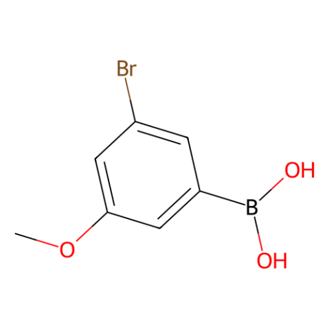 aladdin 阿拉丁 B186929 3-溴-5-甲氧基苯硼酸(含有数量不等的酸酐) 849062-12-0 96%