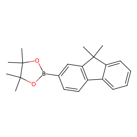 aladdin 阿拉丁 D154566 2-(9,9-二甲基-9H-芴-2-基)-4,4,5,5-四甲基-1,3,2-二氧杂环戊硼烷 569343-09-5 >98.0%(HPLC)(T)