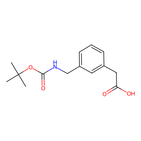 aladdin 阿拉丁 B186197 Boc-3-氨基甲基-苯乙酸 71420-95-6 96%