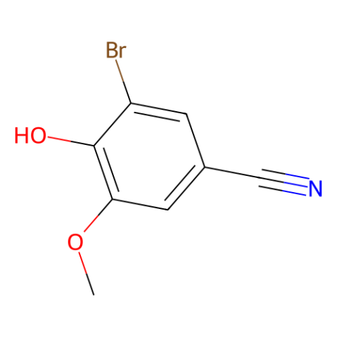 aladdin 阿拉丁 B152145 3-溴-4-羟基-5-甲氧基苯甲腈 52805-45-5 >98.0%(GC)