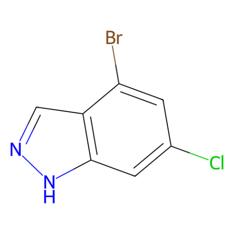 aladdin 阿拉丁 B177954 4-溴-6-氯-1H-吲唑 885519-03-9 97%