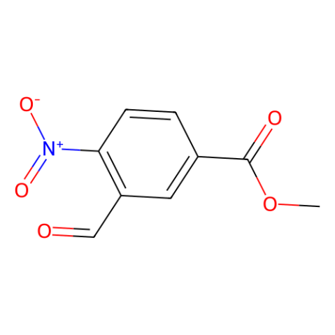 aladdin 阿拉丁 M167403 3-甲酰基-4-硝基苯甲酸甲酯 148625-35-8 97%