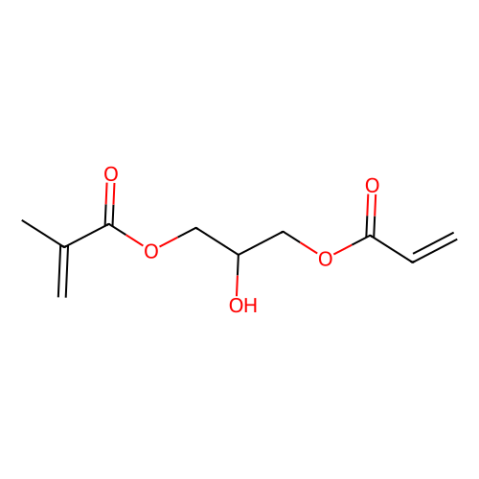 aladdin 阿拉丁 A151427 1-(丙烯酰氧基)-3-(甲基丙烯酰氧基)-2-丙醇(含稳定剂MEHQ) 1709-71-3 >80.0%(GC)