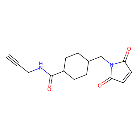 aladdin 阿拉丁 D189445 4-((2,5-二氧代-2,5-二氢-1H-吡咯-1-基)甲基)-N-(丙-2-炔-1-基)环己烷甲酰胺 1036847-90-1 97%