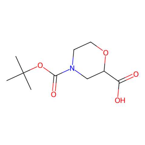 aladdin 阿拉丁 B182383 4-Boc-2-吗啉羧酸 189321-66-2 98%