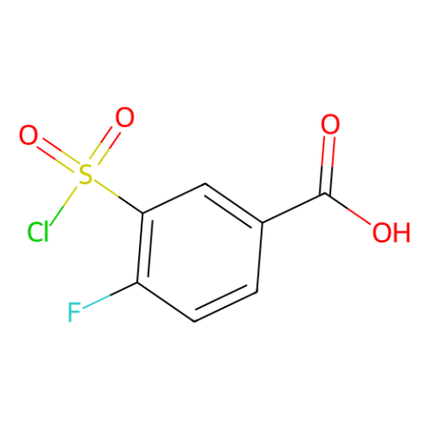 aladdin 阿拉丁 C480754 3-氯磺酰基-4-氟苯甲酸 2267-40-5 97%