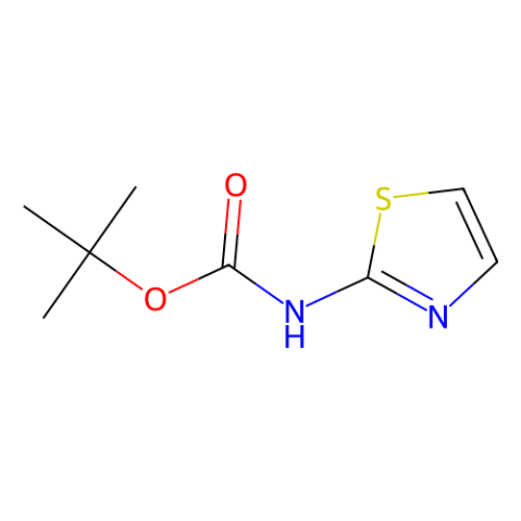 aladdin 阿拉丁 N138360 噻唑-2-氨基甲酸叔丁酯 170961-15-6 ≥97%