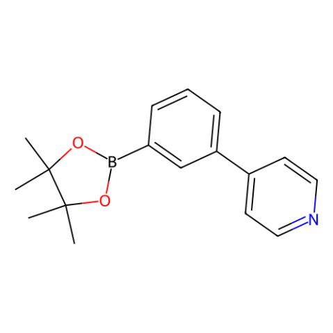 aladdin 阿拉丁 T405022 4-[3-(4,4,5,5-四甲基-1,3,2-二氧杂环戊硼烷-2-基)苯基]吡啶 1009033-83-3 98%
