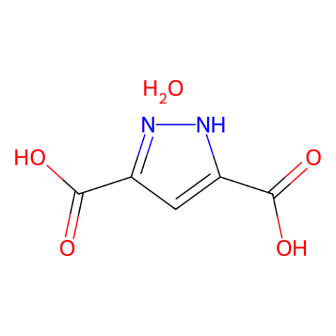 aladdin 阿拉丁 P169409 3,5-吡唑二羧酸 一水合物 303180-11-2 97%