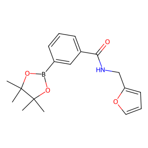 aladdin 阿拉丁 F358376 3-（糠基氨基羰基）苯硼酸频哪醇酯 1073353-63-5 98%