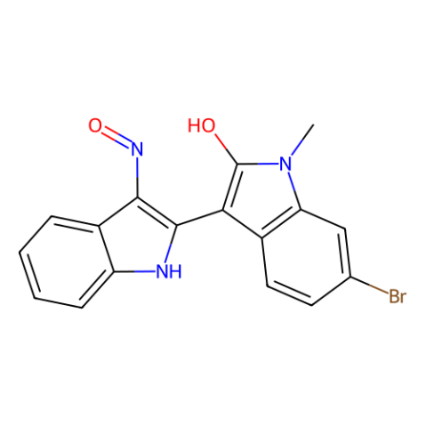 aladdin 阿拉丁 M286848 (2'Z，3'E)-6-溴-1-甲基靛红3'-肟（MeBIO） 667463-95-8 98%