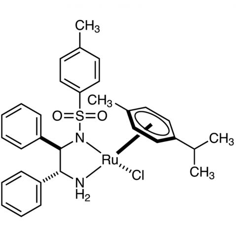 aladdin 阿拉丁 R138419 氯[[(1R,2R)-(-)-2-氨基-1,2-二苯基乙基](对甲苯磺酰基)氨基)](对伞花烃)钌(II) 192139-92-7 98%