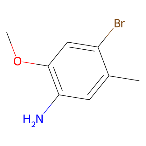 aladdin 阿拉丁 B590449 4-溴-2-甲氧基-5-甲基苯胺 873980-68-8 97%