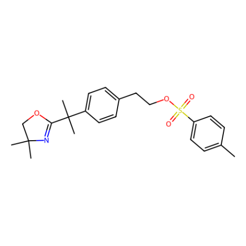 aladdin 阿拉丁 D587995 4-[1-(4,5-二氢-4,4-二甲基-2-恶唑基)-1-甲基乙基]苯乙醇对甲苯磺酸酯 202189-76-2 97%