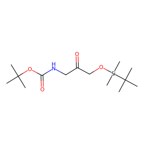 aladdin 阿拉丁 T587806 (3-((叔丁基二甲基硅烷基)氧基)-2-氧代丙基)氨基甲酸叔丁酯 184429-84-3 95%