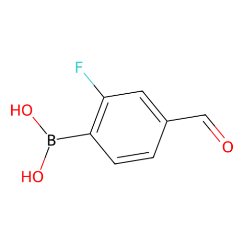 aladdin 阿拉丁 F139365 2-氟-4-甲酰基苯硼酸 (含有数量不等的酸酐) 871126-22-6 ≥95%