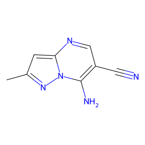 aladdin 阿拉丁 A350882 7-氨基-2-甲基吡唑并[1,5-a]嘧啶-6-腈 255389-59-4 97%