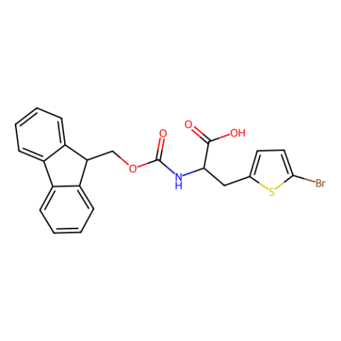 aladdin 阿拉丁 F350472 Fmoc-D-α-(5-溴噻吩基)丙氨酸 220497-83-6 97%
