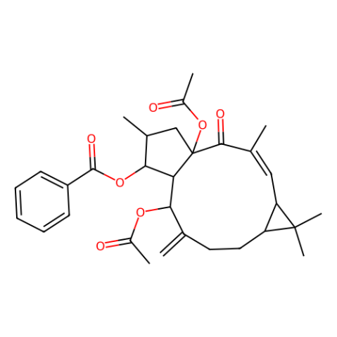 aladdin 阿拉丁 L354309 5,15-二乙酰基-3-苯甲酰千金子二萜醇 218916-52-0 98%