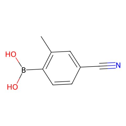 aladdin 阿拉丁 M169501 2-甲基-4-氰基苯硼酸(含不定量的酸酐) 313546-18-8 95%