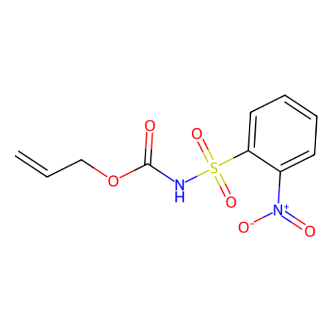 aladdin 阿拉丁 N159717 N-烯丙氧羰基-2-硝基苯磺酰胺 90916-29-3 >98.0%