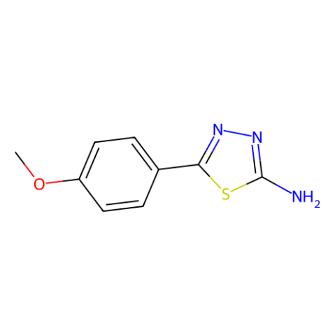 aladdin 阿拉丁 A165413 2-氨基-5-(4-甲氧苯基)-1,3,4-噻二唑 1014-25-1 96%