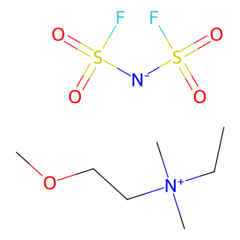aladdin 阿拉丁 E404420 乙基(2-甲氧基乙基)二甲基铵双(氟磺酰基)亚胺 1235234-35-1 98%