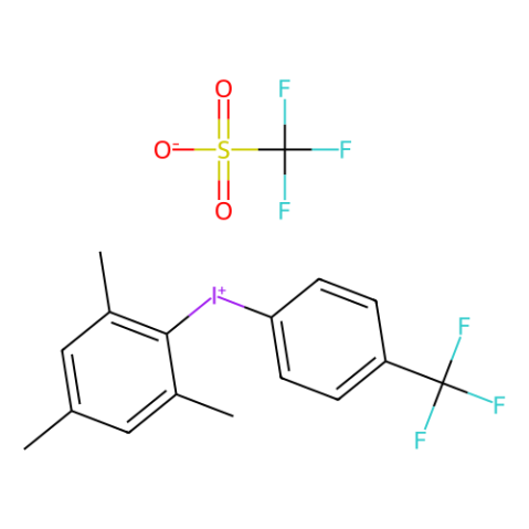 aladdin 阿拉丁 T405037 [4-(三氟甲基)苯基](2,4,6-三甲基苯基)碘鎓三氟甲磺酸盐 1232133-62-8 98%