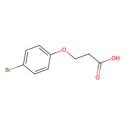 aladdin 阿拉丁 B358329 3-（4-溴苯氧基）丙酸 93670-18-9 ≥97.0%