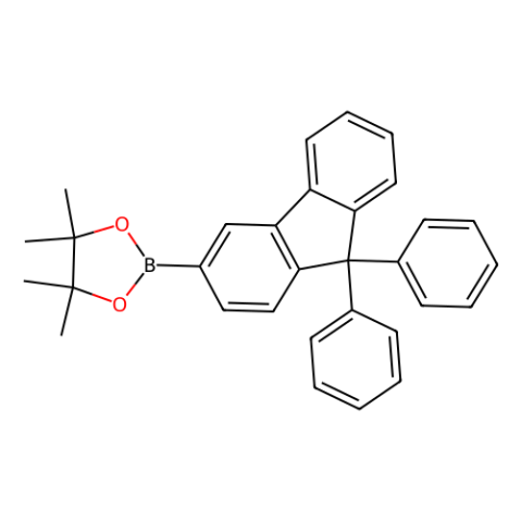 aladdin 阿拉丁 D404239 2-(9,9-二苯基-9H-芴-3-基)-4,4,5,5-四甲基-1,3,2-二氧杂环戊硼烷 1644466-71-6 95%