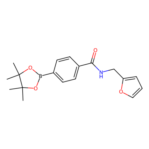 aladdin 阿拉丁 F165781 4-(糠基氨羰酰)苯硼酸频哪酯 1073353-59-9 97%