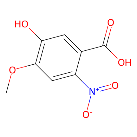 aladdin 阿拉丁 H183642 5-羟基-4-甲氧基-2-硝基苯甲酸 31839-20-0 98%