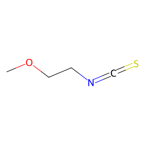 aladdin 阿拉丁 M300207 2－甲氧基乙基异硫氰酸酯 38663-85-3 95%