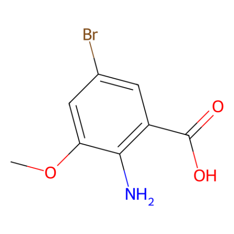 aladdin 阿拉丁 A195399 2-氨基-5-溴-3-甲氧基苯甲酸 864293-44-7 95%
