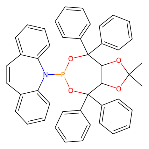 aladdin 阿拉丁 A586352 5-[(3aR,8aR)-四氢-2,2-二甲基-4,4,8,8-四苯基-1,3-二氧杂环[4,5-e][1,3,2]二氧杂膦-6-基]-5H-二苯并[b,f]氮杂 1092695-14-1 97%
